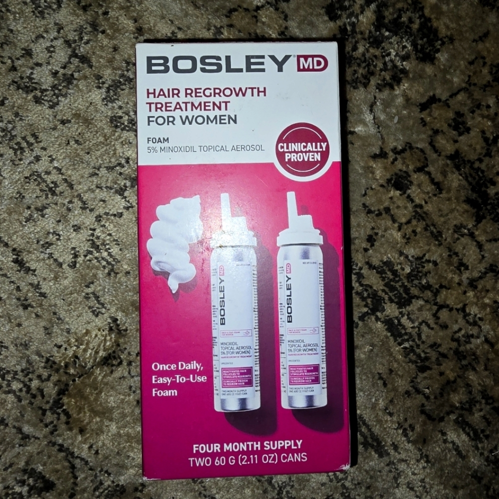 🍓Bosley MD Hair Regrowth Treatment for Women Foam